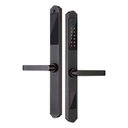 Ver imagem 1 de Fechadura Digital Inteligente S611-1 App Biometria Senha Cartão Ic Chave USB IP65 Preto