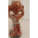 Ver imagem 3 de Imagem Exu Mirim Brasinha Escultura Gesso Estatua 25 Cm
