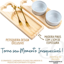 Ver imagem 5 de Kit Petisqueira Coração com Garfo para Petisco e Ramequin