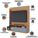 Ver imagem 2 de Estante Painel para Tv 65 Pol com Led Alencar C04 Freijó Cinza Fosco - Lyam Decor