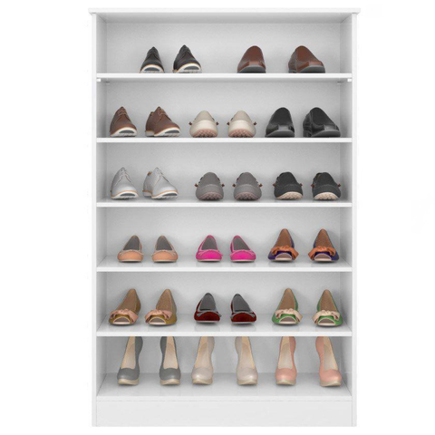 Sapateira Bella com 1 Porta Mdf Branco Alto Brilho Pheonix Baby