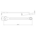 Ver imagem 4 de Chave Combinada 13/16 Tramontina com Corpo Forjado em Aço Especial Cromado Tramontina