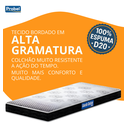 Ver imagem 3 de Beliche com Colchão Confortável D20 Escada e Proteção Inclusa 100% Mdf Vira 2 Camas Cor:cinamomo