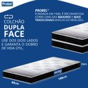 Ver imagem 5 de Beliche com Colchão Confortável D20 Escada e Proteção Inclusa 100% Mdf Vira 2 Camas Cor:cinamomo