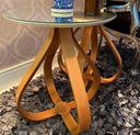 Ver imagem 2 de Mesa Lateral Espanha Espelhada 70 Cm De Altura Individual