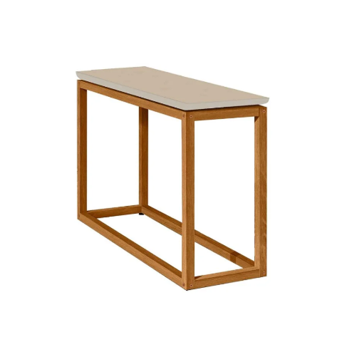 Mesa de Apoio Supreme Off White/Nature