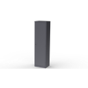 Ver imagem 1 de Armário Multiuso de Aço 1 Porta Cinza