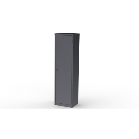 Armário Multiuso de Aço 1 Porta Cinza