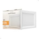 Ver imagem 5 de Painel Recuado de Embutir Teto Quadrado Branco Led 3000k Luz Quente 36w Bivolt 40x40