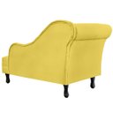 Ver imagem 3 de Recamier Namoradeira Divã Lado Direito Olivia Suede Amarelo