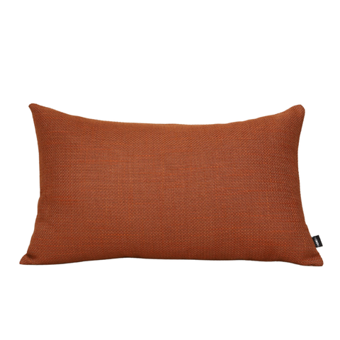 Almofada em Linho Tramado Cobre Retangular:Completa