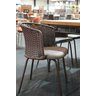Mesa de Jantar Retangular 6 Cadeira Gourmet Geane Marrom - 10