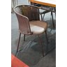 Mesa de Jantar Retangular 6 Cadeira Gourmet Geane Marrom - 9