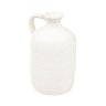 Vaso em Cerâmica Branco 21x12 Cm Lucatti - 1