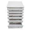 Gaveteiro Auxiliar Odontológico com 6 Gavetas Branco - Ds Móveis - 7
