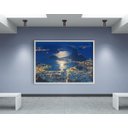 Ver imagem 3 de Quadro  Noite no Rio de Janeiro  60x90 Borda Infinita