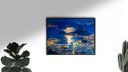 Ver imagem 4 de Quadro  Noite no Rio de Janeiro  60x90 Borda Infinita
