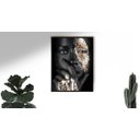 Ver imagem 4 de Quadro  Beleza Pensativa  60x90 Borda Infinita