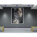 Ver imagem 2 de Quadro  Beleza Pensativa  80x120 Borda Infinita