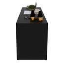 Ver imagem 7 de Mesa para Escritório Escrivaninha Office 163cm Preto - Tecno Mobili