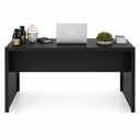 Ver imagem 3 de Escrivaninha para Home Office 163cm ME4109 Preto- Tecno Mobili