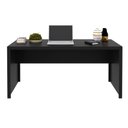Ver imagem 4 de Mesa para Escritório 1,63m Me4109 Tecno Mobili - Preto