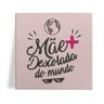 Azulejo Decorativo 15x15cm A Melhor Mãe Do Mundo Presentes Romero Com Suporte - 1