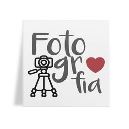 Azulejo Decorativo 15x15cm Profissão Fotografia Fotógrafo Presentes Romero Com Suporte - 1