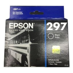 Cartucho De Tinta Epson Dura brite Ultra Ink 297 8 ml preto - 1