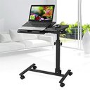 Ver imagem 3 de Mesa Notebook Regulagem de Altura Giro 360° para Cama e Sofá