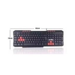 Teclado Gamer Com Fio Usb 2 0 Multimídia Weibo Fc 536 - 3