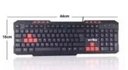 Ver imagem 3 de Teclado Gamer Com Fio Usb 2 0 Multimídia Weibo Fc 536