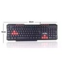 Ver imagem 3 de Teclado Gamer Com Fio Usb 2 0 Multimídia Weibo Fc 536