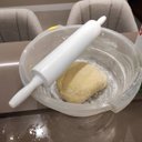 Ver imagem 2 de Rolo de Abrir Massa 39cm Maciço Plástico Para Cozinha Macarrão Pizza Profissional