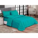 Ver imagem 1 de Jogo de cama Casal 6 peças com Edredom e Lençol Casa Dona Tiffany