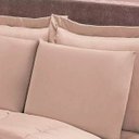 Ver imagem 3 de Jogo de cama Casal 6 peças com Edredom e Lençol Casa Dona Bege