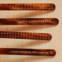 Ver imagem 3 de Jogo de Colheres Quero Café Mescla - 4pçs