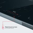 Ver imagem 4 de Cooktop de Indução Hq 5 Bocas Painel Touch Free Zone Preto 9000w Hq-ide9005fz 220v