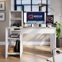 Ver imagem 2 de Mesa para Computador Smart Movelove 1 Gaveta MDP com Nicho Superior Opcional Branco