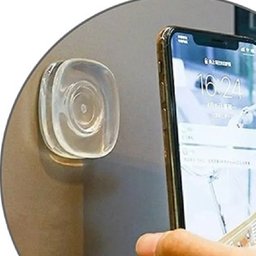 Gancho Auto Adesivo Transparente Multiuso Pendurar Chave Bolsa Sem Furar Colar Parede Cabide - 3