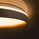 Ver imagem 7 de Lustre de Led Paflon Redondo Branco com Dourado 3000k