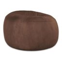 Ver imagem 3 de Puff Cama Gigante Redondo Suede 100x50 com Enchimento Sala:100x50/Cinza