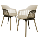 Ver imagem 1 de Kit 2 Cadeiras de Jantar Design Marcela Fendi com Estofado