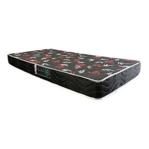 Colchão Solteiro Bueno Sono Cama & Colchão Bueno Sono Cama & D28 Preto Oriental 88x188x14