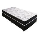 Ver imagem 1 de Cama Box Conjugado Ortopédico Solteiro Branco Bamboo 78x188x40