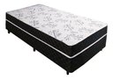 Ver imagem 1 de Cama Box Conjugado Ortopédico Solteiro Branco Bamboo 88x188x40