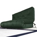 Ver imagem 1 de Colchão Futon King Dobrável Sofa Cama Verde Militar