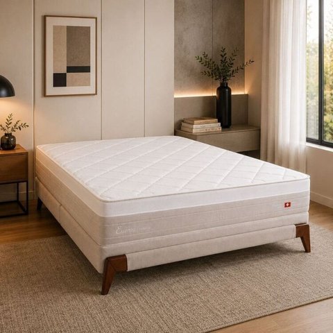 Cama Box King Essenza By Herval Yescasa Bege