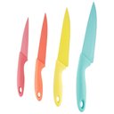 Ver imagem 1 de Kit 4 Facas Coloridas em Aço Inox