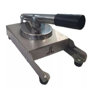 Modelador de Hambúrguer Manual em Inox Escovado